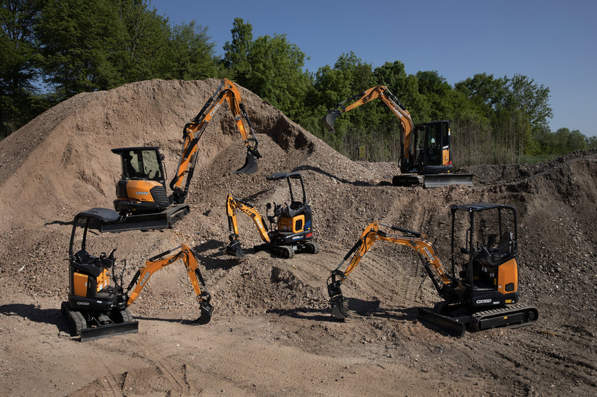 CASE announces the new D-Series Mini-Excavator 20-model range delivering unrivalled agility and versatility, with a machine optimised for every application